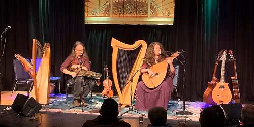 Santa Rosa, CA - Lisa Lynne & Aryeh Frankfurter - Celtic Harps, Rare Instruments & Wondrous Stories
