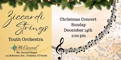 Ziccardi Strings Youth Orchestra Christmas Concert