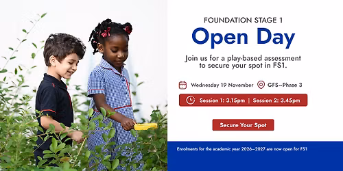 Foundation Stage 1 Open Day