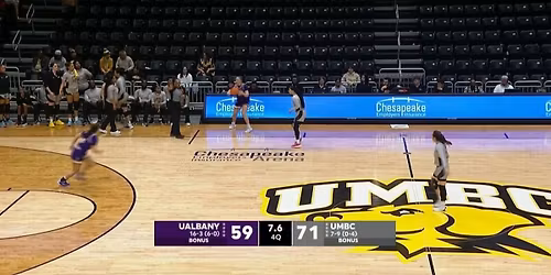 UMBC Retrievers at UAlbany Great Danes Mens Basketball