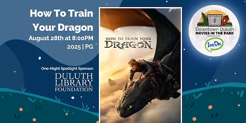 Movies in the Park: How To Train Your Dragon 
