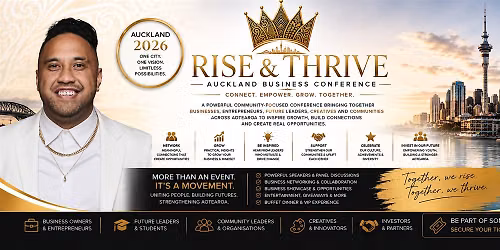 Rise & Thrive Auckland Business Conference 2026