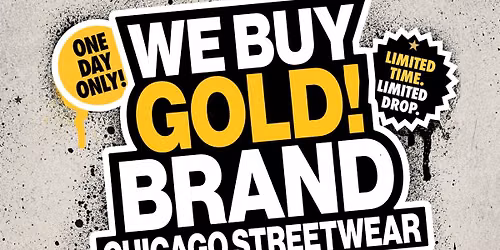 We Buy Gold Brand - Streetwear Popup Store