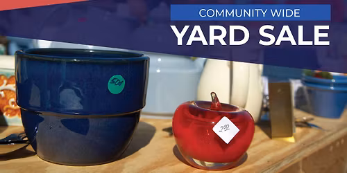 Spring Community Yard Sale