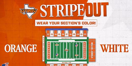 Stripe Out | UTRGV Football vs UT Permian Basin