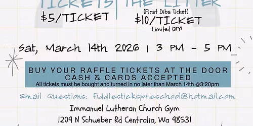 Fiddlesticks Annual Fundraiser