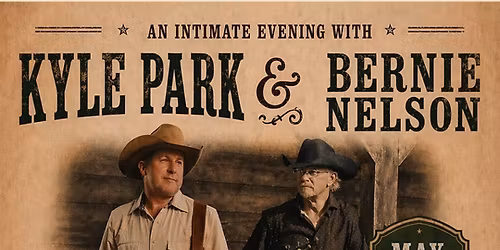 Kyle Park and Bernie Nelson in Fredericksburg Texas for an Intimate Evening at Crockett Haus  