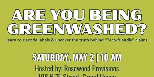 Are You Being Greenwashed?