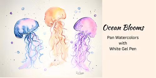 Ocean Blooms Watercolor