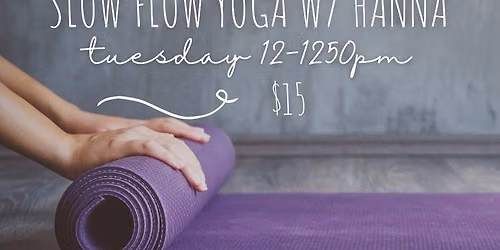 Slow Flow Yoga with Hanna
