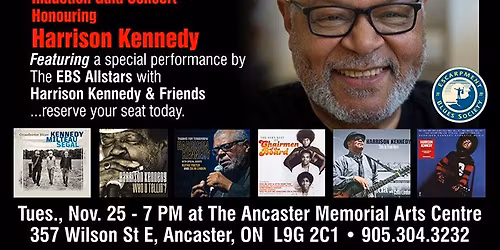 Hall of Fame Induction Gala Concert honoring Harrison Kennedy