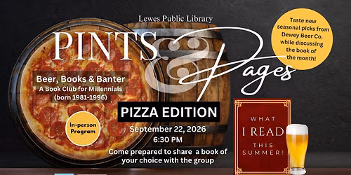 Pints & Pages | A Book Club for Millennials