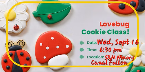 Ladybug Cookie Decorating Class