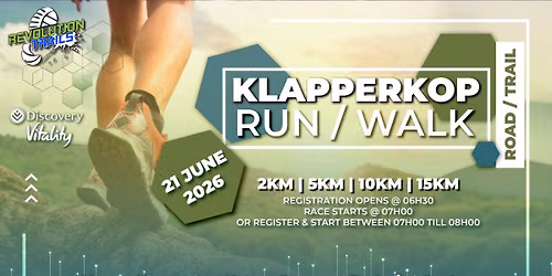 Klapperkop Road or Trail Run\/Walk