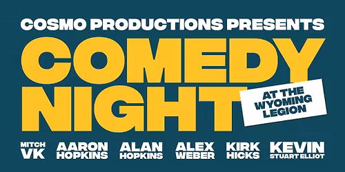 The Double Down Fall Comedy Tour: Final Show-Wyoming Legion