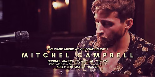 Live Piano Music at Visionarium with Mitchel Campbell