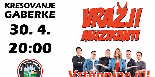 KRESOVANJE PGD GABERKE 2026 Z VRA\u017dJIMI MUZIKANTI