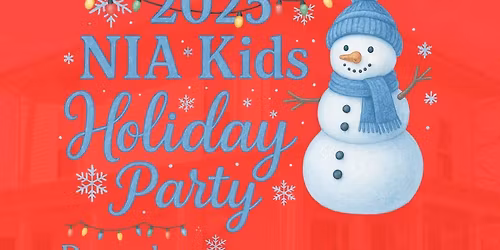 NIA Kids Holiday Party!