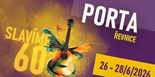 Porta 2026 \u2013 60. ro\u010dn\u00edk legend\u00e1rn\u00edho festivalu v \u0158evnic\u00edch