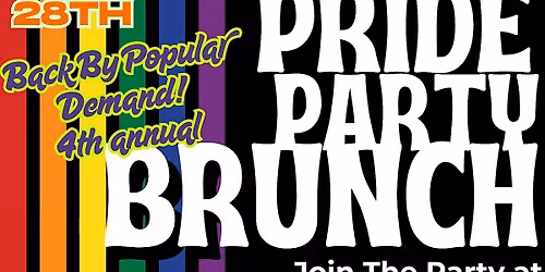 4th Annual Pride Party Brunch @ VFW Post 7591 - 301 Cottage Grove Rd.