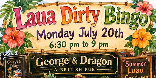 Dirty Bingo: Summer Luau 