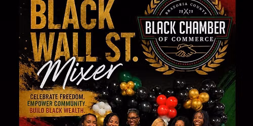 JUNTEENTH Black Wall St. Mixer