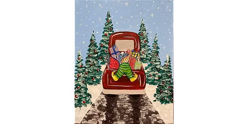 Holiday Hitchhiker - Paint and Sip in Sacramento | Classpop!\u2122