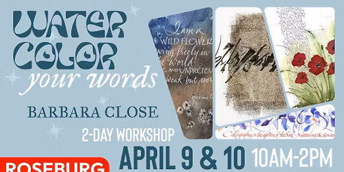 Watercolor Your Words!