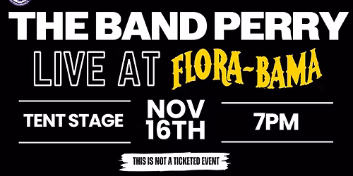 The Band Perry Live At Flora-Bama