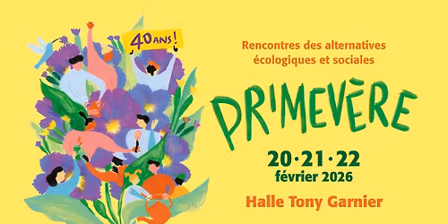 40e Rencontres des alternatives \u00e9cologiques et sociales