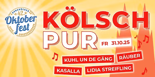 42. Hunsr\u00fccker Oktoberfest | K\u00f6lsch Pur