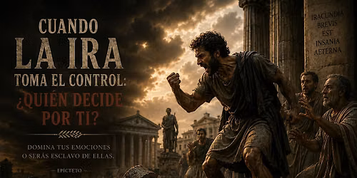 Cuando la Ira Toma el Control: \u00bfQuien decide por ti? (Estoicismo)