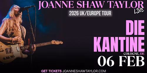 Joanne Shaw Taylor Live in Cologne, DE on February 6th, 2026