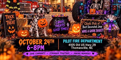 CJC & Pilot Fire Department Trunk or Treat