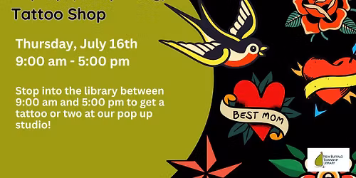 Pop-up (Temporary) Tattoo Shop