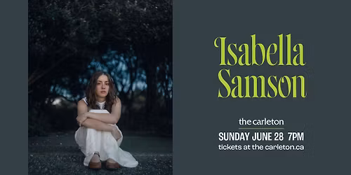 Isabella Samson Live at The Carleton
