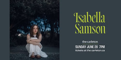 Isabella Samson Live at The Carleton