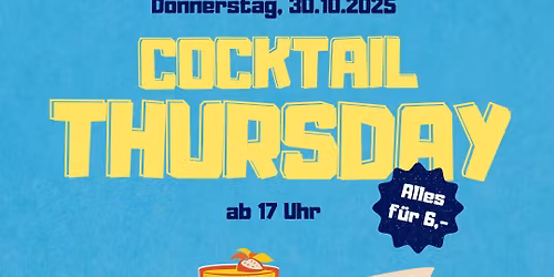 Happy Cocktail Thursday