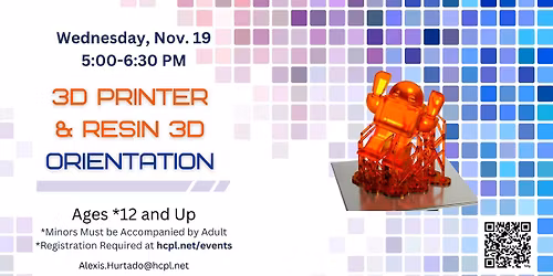 3D Printer & Resin 3D Orientation 