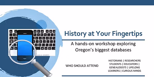 History at Your Fingertips Workshop