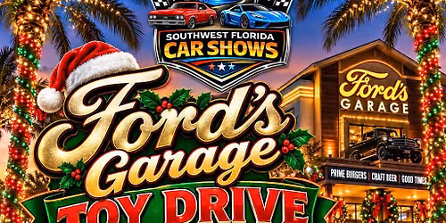 FORD\u2019S GARAGE TOY DRIVE CAR SHOW