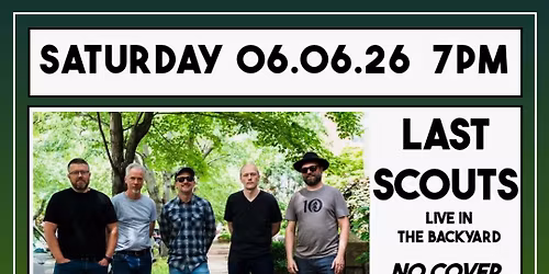 Last Scouts at Hamilton's Urban Backyard 