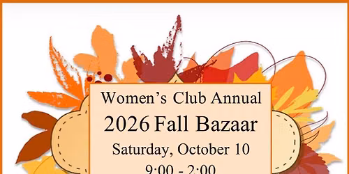Hollywood Estates Fall Bazaar