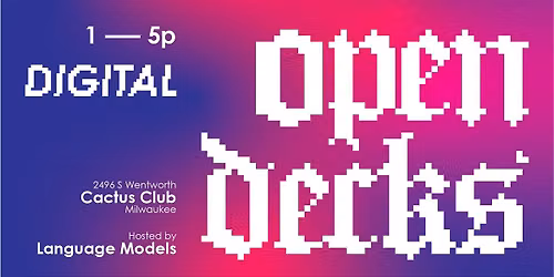 Open Decks - Digital Edition
