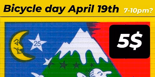 Bicycle day with The Space Cadets