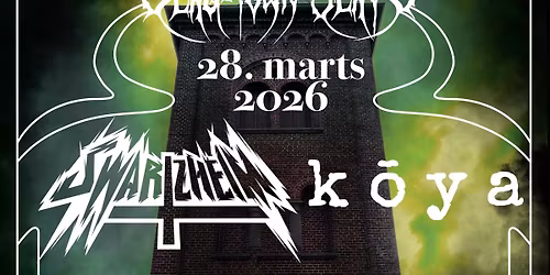 Slag-Town Slays pr\u00e6senterer: Swartzheim + K\u014dya | Badeanstalten