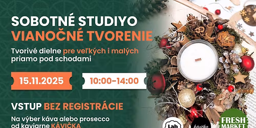 Sobotn\u00e9 stuDIYo - Viano\u010dn\u00e9 tvorenie