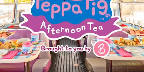 Peppa Pig Afternoon Tea London Sightseeing Bus Tour