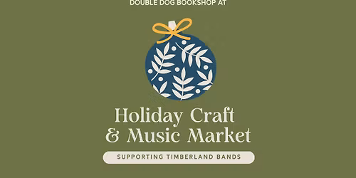 Double Dog Bookshop at Holiday Craft and Vendor Market