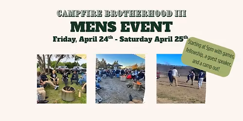 Campfire Brotherhood Men's Event 